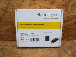 ◎【新品】StarTech ICUSBAUDIOB USB接続ステレオオーディオ対応 外付サウンドカード 2個セット◎Z887