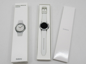 s24008-rj [送料950円] 中古●SAMSUNG Galaxy Watch 4 Classic 42mm SM-R880NZSAXJP スマートウォッチ [110-231014]