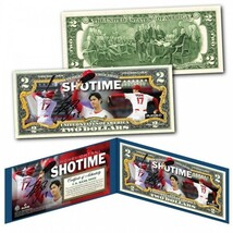 アメリカ 限定2ドル紙幣 大谷翔平 SHOHEI OHTANI Shotime サイン ② 法定通貨 限定品 USA 証明書&ホルダー付き 新品レア 即決 送料込み_画像1