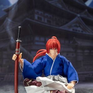 激レア 新品国内即納 るろうに剣心 青服 DASIN 1/12 可動フィギュア 緋村剣心 抜刀斎明治剣客浪漫譚 非 S.H.Figuarts フィギュアーツ Figmaの画像2