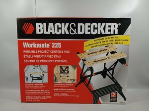 【未開封】 BLACK+DECKER ブラックアンドデッカー ワークメイト WM225 折りたたみ DIY 作業台 [26-2] No.7226