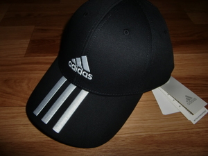 新品 アディダス 立体ロゴ刺繍 ツイルキャップ ブラック L 60～63 メンズ レディース コットンキャップ 帽子 野球帽 CAP 黒 フリー