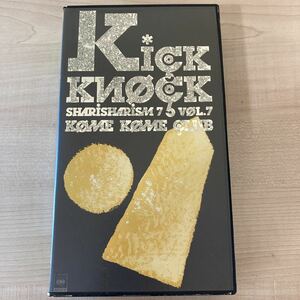 ※8948　希少 VHS　米米CLUB/米米CLUB大全集VOL.7 SHARISHARISM7 KICK KNOCK　動作未確認のため現状品