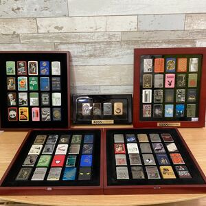 9222 ZIPPO コレクション 84個 ・スタンド一個・ケース4段付 未使用品　美品 希少