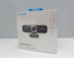 ★未開封品★Anker PowerConf C302　A3362012　Smart 2K HD Webcam ウェブカメラ マイク内蔵 2K＠30fps