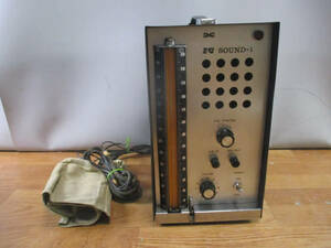 *M&M SOUND-1 hemadynamometer * approximately 17.3×26×H31. electrification OK retro Vintage rare rare!H-G-61011 kana 