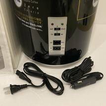 未使用保管品 UCC ブラック無糖 缶型保冷温庫 ACW-300U 2電源コード 家庭用 AC100V 車用 DC12V コーヒー型 インテリア キャンプ アウトドア_画像3