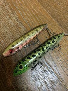 HEDDON×FISH ARROW ( ヘドン×フィッシュアロー ) SUPER SPOOK スーパースプーク ☆ ZARA SPOOK ( ザラスプーク )☆2個セット売り。