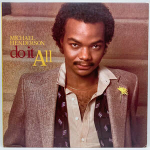 [LP] '79米Orig / Michael Henderson / Do It All / Buddah Records / BDS 5719 / Soul / Funk / Disco / 美盤！！