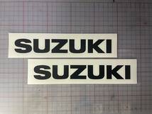 ⑬　スズキ　ＲＧＶ２５０γ　VJ22 タンク用のロゴステッカー　２枚組 JV22A_画像2