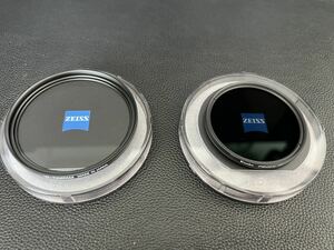 SONY Zeiss レンズフィルター72mm と kenko cp-l