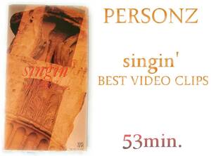 PERSONZ【singin’】VHS【管SD03】