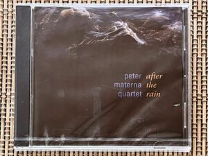 PETER MATERNA QUARTET／AFTER THE RAIN／CREATIVE MUSIC RECORDS REA9202-2／独盤CD／ペーター・マテルナ／新品未開封