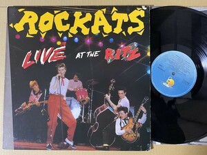 試聴 ワイルド ネオロカビリー Go Kat Wild, Eddie CochranカバーMy Way, Room To Rock他 Rockats Live At The Ritz LP ロカビリー