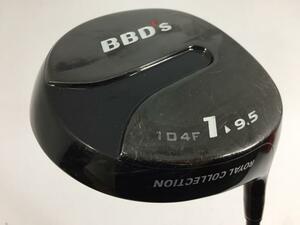 即決 お買い得品！中古 BBD's 104F ドライバー 1W ツアーAD EV-6 9.5 S