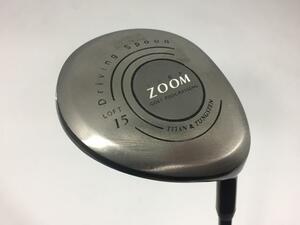 即決 お買い得品！中古 ZOOM-F フェアウェイ FW オリジナルカーボン 15 M-43