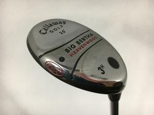 即決 お買い得品！中古 ビッグバーサ ヘブンウッド (USA仕様) 3H Big Bertha Uniflex Steel 20 1FLEX