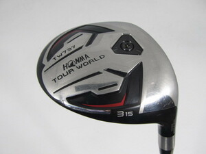 即決 お買い得品！中古 TOUR WORLD (ツアーワールド) TW737 FW フェアウェイ 3W VIZARD EX-A 65 15 X