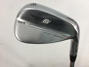 即決 中古 ボーケイ ウェッジ スピンミルド SM9 (ツアークロム)46.10F(日本仕様) PW BV105 46 WEDGE