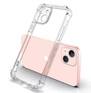 iphone13 クリア ラバー シリコン ケース ショック軽減 透明 カバー