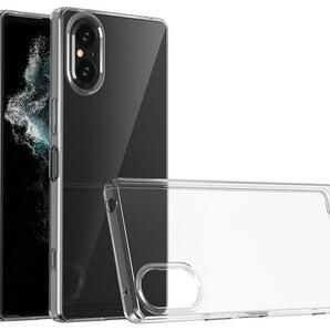 Xperia5 V SO-53D SOG12 XQ-DE44 クリア ケース カバー TPU ソフトケース クリア 透明 ケース エクスペリア ファイブ mk5 スマホケース