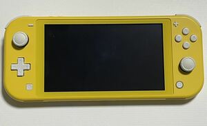 【ジャンク品】Nintendo Switch lite ニンテンドースイッチライト本体 イエロー　任天堂　1円〜