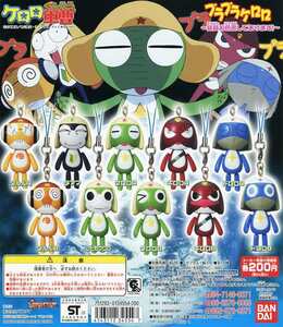 # gashapon sale machine for display cardboard [ Keroro Gunso bla bracket roro~ total member color correcting . equipped! ~]... new goods cardboard 1 sheets *BANDAI/ Bandai 