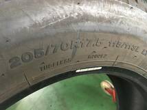 x794-3-9 ☆205/70R17.5 BS R202 中古1本！ ブリヂストン 2019年製 スペア用に♪ K35_画像5