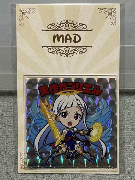 ☆即決☆ MAD 天使ガブリエル 2枚セット 関西 シルクリエイト キラ シール さん家祭り まんだらけ ビックリマン 風 自作シール キラ ヘッド