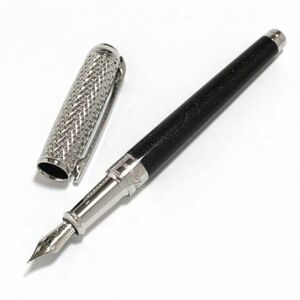  Dupont S.T. DUPONT 410102M Line D DUO TONE line D Duo tone fountain pen (M) new goods 