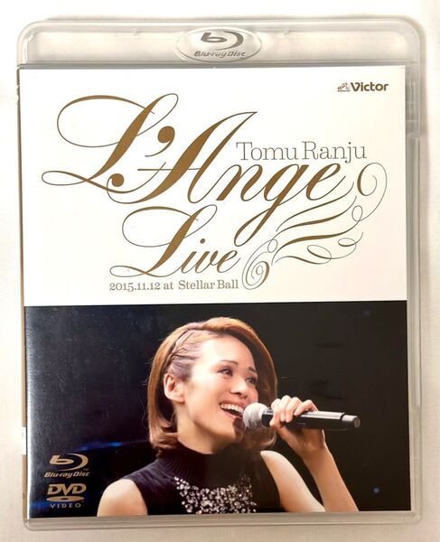 宝塚　花組　蘭寿とむ　“L’Ange”LIVE ブルーレイ DVD 2枚組　宝塚OG コンサート