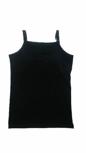 a2960# with translation . sweat speed . side neat bla top camisole LL black 