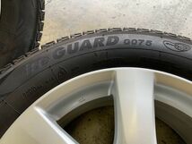 §トヨタ ヴァンガード純正 17X7J+45 114.3-5H アイスガードG075 225/65R17(225/65-17)冬 2017年製 ハリアー/RAV4/ヴァンガード等 中古4本!_画像7