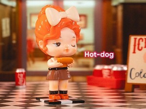 POP MART TAPOO レトロ ダイナー シリーズ Hot-dog POPMART ポップマート タプー ホットドッグ フィギュア デザイナーズトイ 内袋未開封