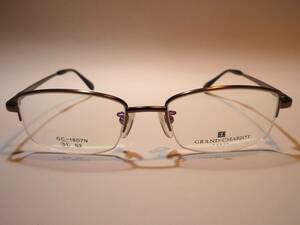 39518 GRAND CHARIOT/グランシャリオ ハーフリム 眼鏡フレーム 未使用