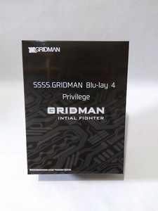 ★送料無料 未開封 グリッドマン ソフビ ブルーレイ4巻 きゃにめ特装版同梱 GRIDMAN(Initial Fighter)オリジナルソフビ★