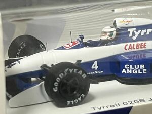 spark 1/43 ROMU特注 ティレル020B #4 A.de.チェザリス 1992Japan GP 350個限定 ROMU040 Tyrrell Chesaris