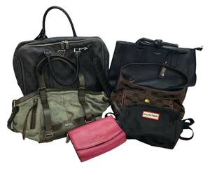 □ブランド品□バッグ6点まとめ売り①COACH DIESEL HUNTER kate spade GUESS KATHARINE HAMNETT 複数落札同梱OK B231006-301