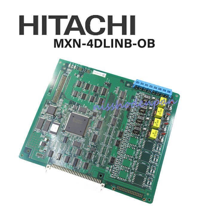 中古】MXN-4ITCA-OA + MX-2DSUB-OA ×2 日立/HITACHI MX900IP 4局ISDN