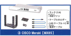 エポック / ターリン・インターナショナル ガチャ 手のひらネットワーク機器 【CISCO Meraki MX85】