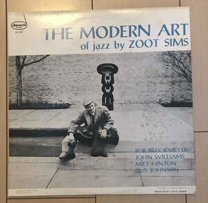 ■ZOOT SIMS■ズートシムズ■Yhe Modern Art Of Jazz By Zoot Sims / 1LP / 歴史的名盤 / レコード / アナログ盤 / ヴィンテージLP / 廃盤