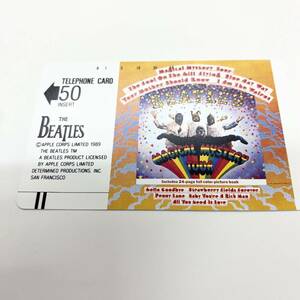 Визитная карточка The Beatles Unused 50 Degrees 