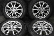 J3/条件付送料無料 21年製 超バリ山 ヨコハマ iG60 冬タイヤ 175/65R14×5.5J +47 4H PCD100 社外アルミ 4本セット フィットキューブコルト_画像1