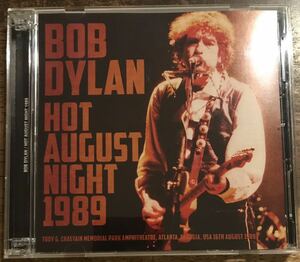 Bob Dylan / Hot August Night 1989 / 2CD / 1989.08.16, Atlanta / ボブディラン / 歴史的名盤