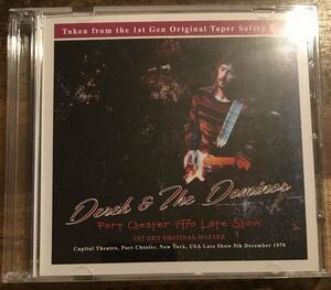 Derek & The Dominos / Port Chester 1979 Late Show / 2CDR / 1st Gen Original Master / Eric Claton / エリッククラプトン / 歴史的名盤