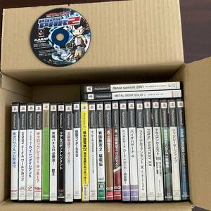 【1円～】PS2 ソフト 25本 まとめ 2002FIFAワールドカップ みんなのゴルフ3 METALGEARSOLID3 バイオハザード4 PS2用PAR2 他 FP405