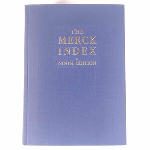 【英語洋書】 THE MERCK INDEX メルク・インデックス 第9版 1976 単行本 裸本 化学 薬学 薬品 化学物質 薬物 生物製剤