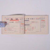 期末テスト準備 全科 重要点のスピード暗記 雑誌付録(中一時代) 旺文社 1969 文庫サイズ 学習 勉強 全科目_画像8