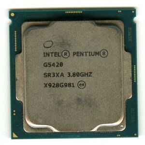 Intel Pentium Gold　 G5420　SR3XA 　中古