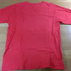 ザ・クロマニヨンズ CAVE PARTY Tシャツ SIZE:M-Lくらい 赤 送料215円～の画像2